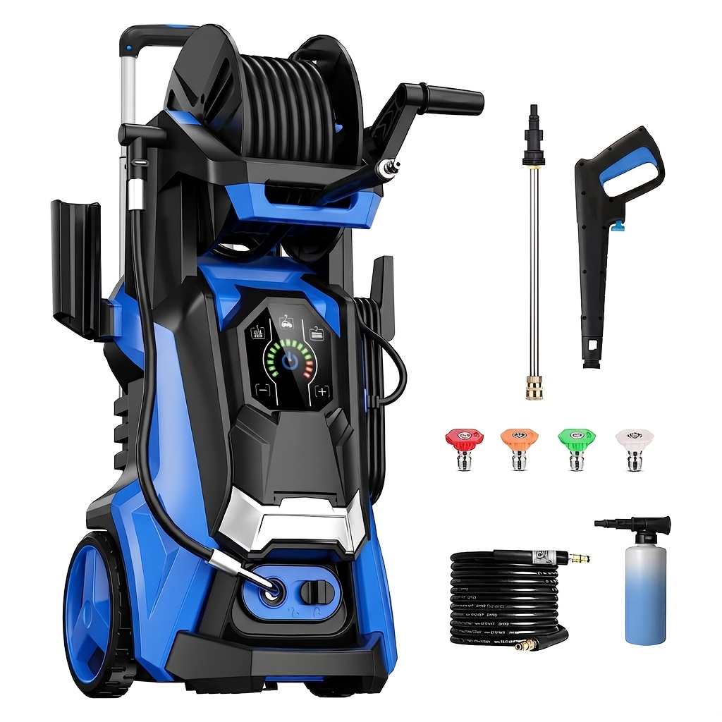 Electric Pressure Washer 5000 PSI - Touch Screen Portable