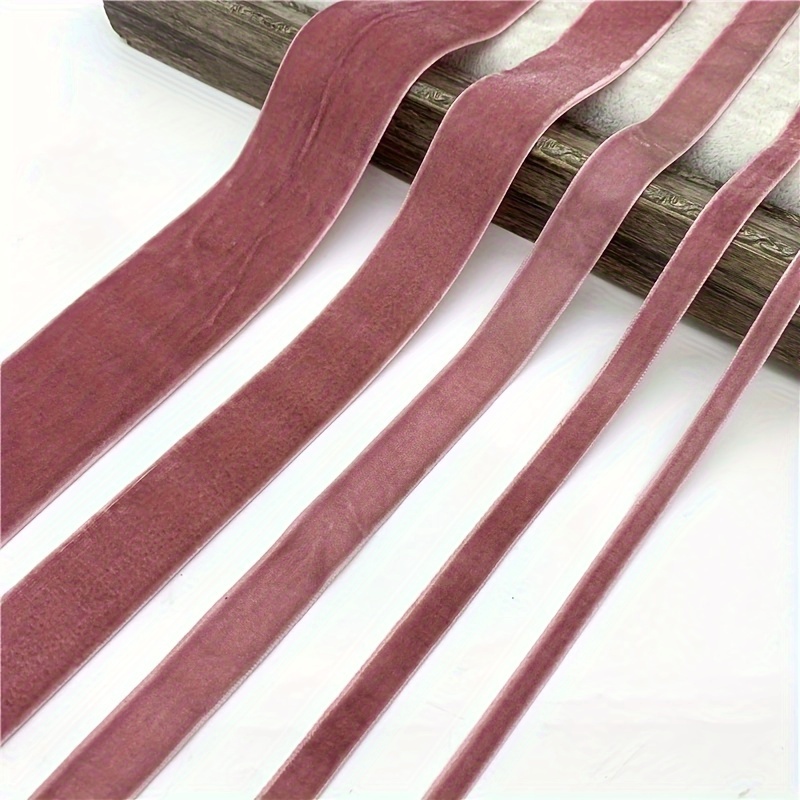 

1pcs Velvet Ribbon Polyester Packaging For Jewelry Making, Gift Wrapping, And Party Decorations