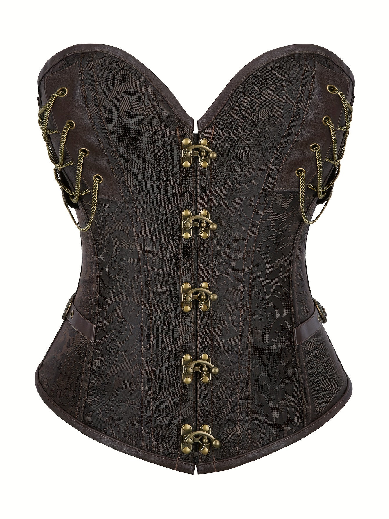 slim fit dress slacks Steampunk Bustle Corset main image 1