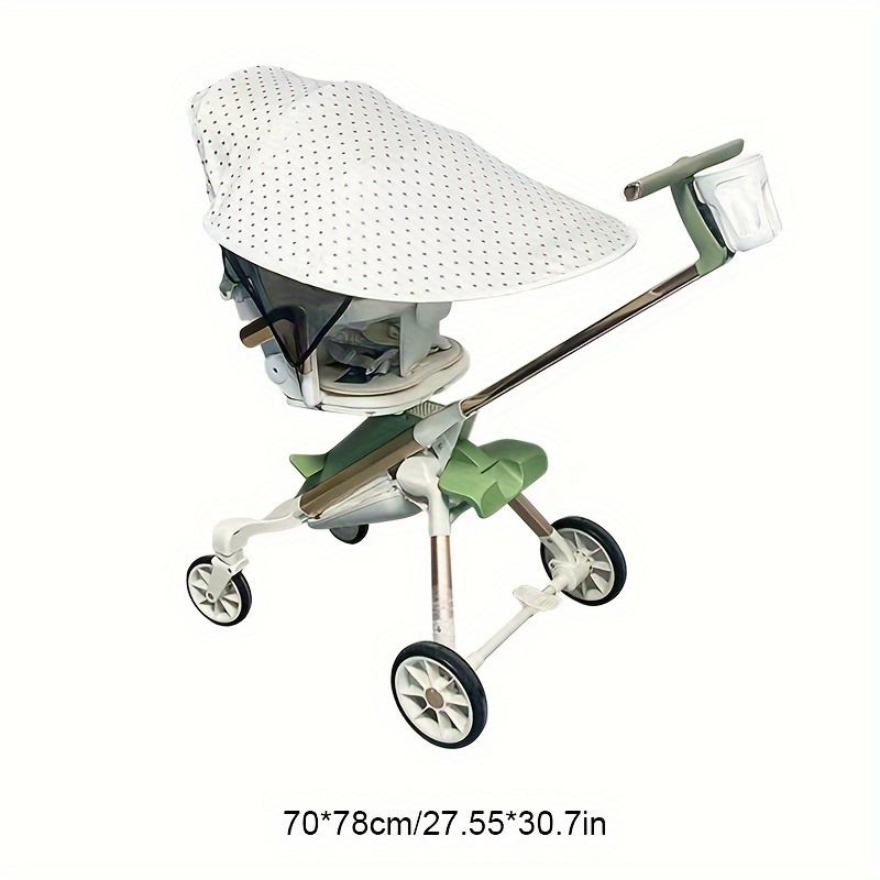 Youngsters' Stroller Sunshade Canopy, Windproof & UV Protection
