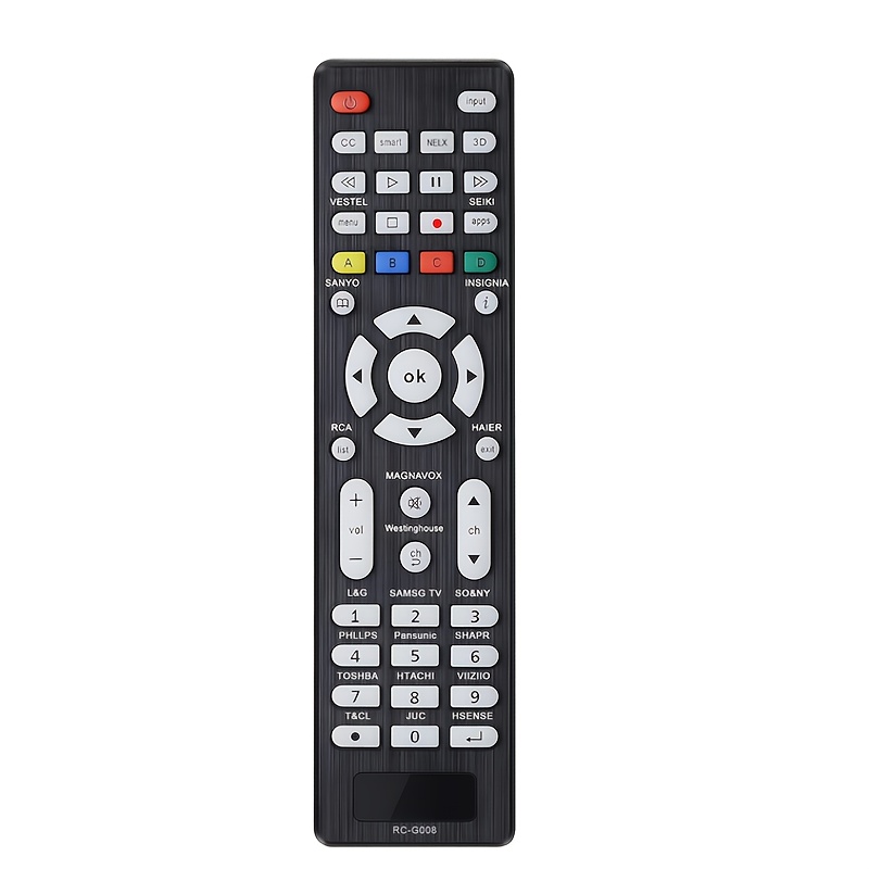 Image of Universal Tv Remote Control, Suitable For All Series For Lg, For , For Tcl, For , For , For Sharp, For , For Panasonic, For , For And Other Brands Lcd Led 3d Hdtv Smart Tv Remote Control