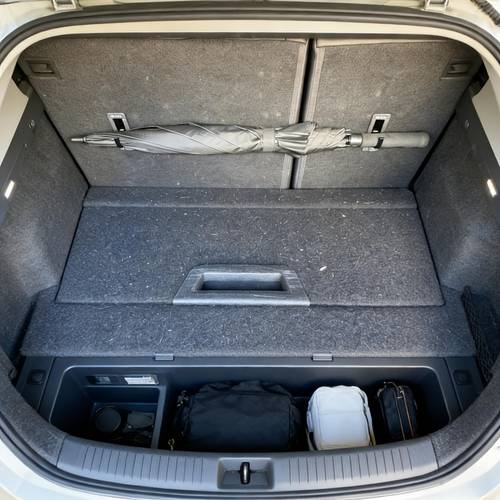 car trunk storage partition board for vehicle storage organization