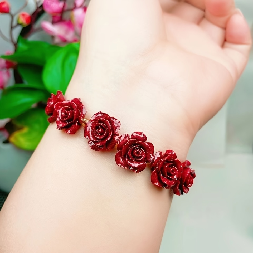 

[top-] Bracelet - , Red Wristband For Women | For &