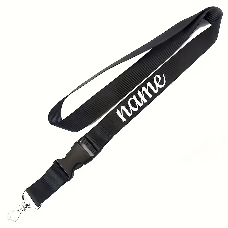 TEMU 2d Custom-printed Lanyards , Designed For Sports, Suitable As Gifts For Office, School, And Group Activities - Ideal For Id Card Holders In