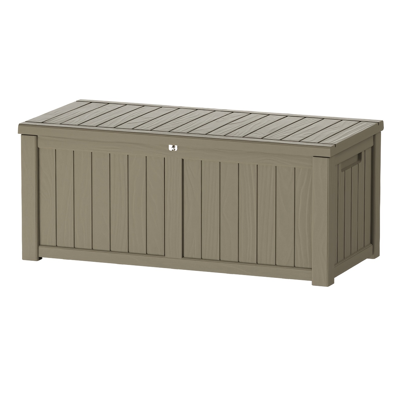 260 gallon waterproof outdoor storage box with uv resistant   and lockable lid ideal for patio furniture pool accessories garden tools camping supplies boxes cabinets perfect easter holiday gift box cabinet rack for outdoor storage