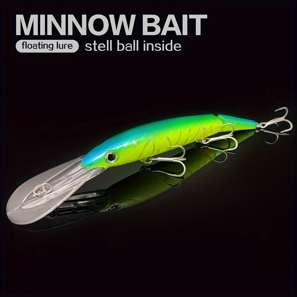 1pc Floating Lure Two Sections 14cm/27g Artificial Fishing Hard - Temu