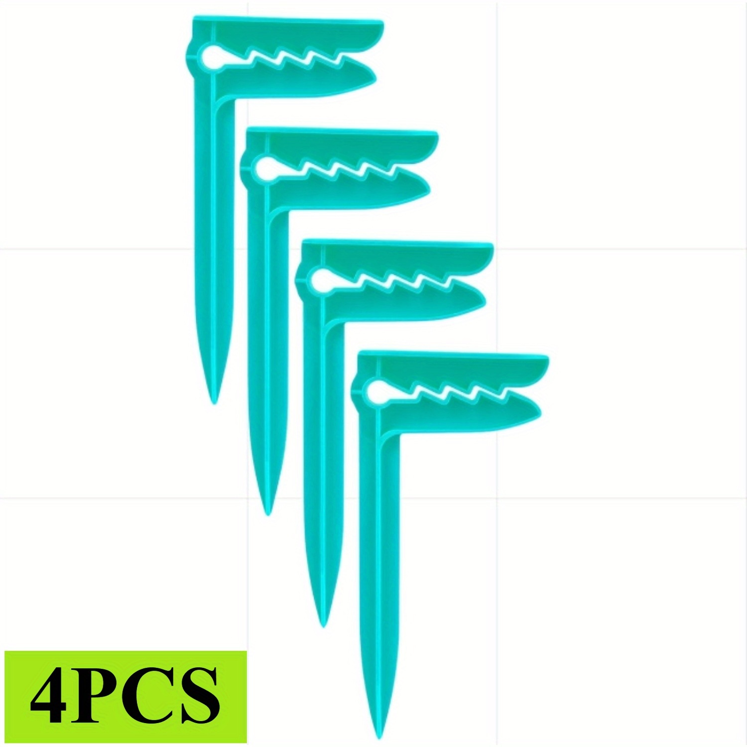 TEMU 4pcs Set Of Outdoor Beach Towel Clips - Fastening Towels And Bed Sheets, Ideal For Camping And Beach Trips, Perfect For Beach Towel Clips, ,