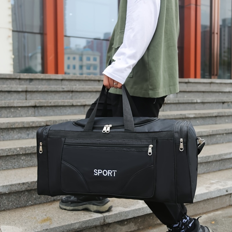 

1pc Nylon Multifunctional Travel Handbag, Travel Luggage Bag