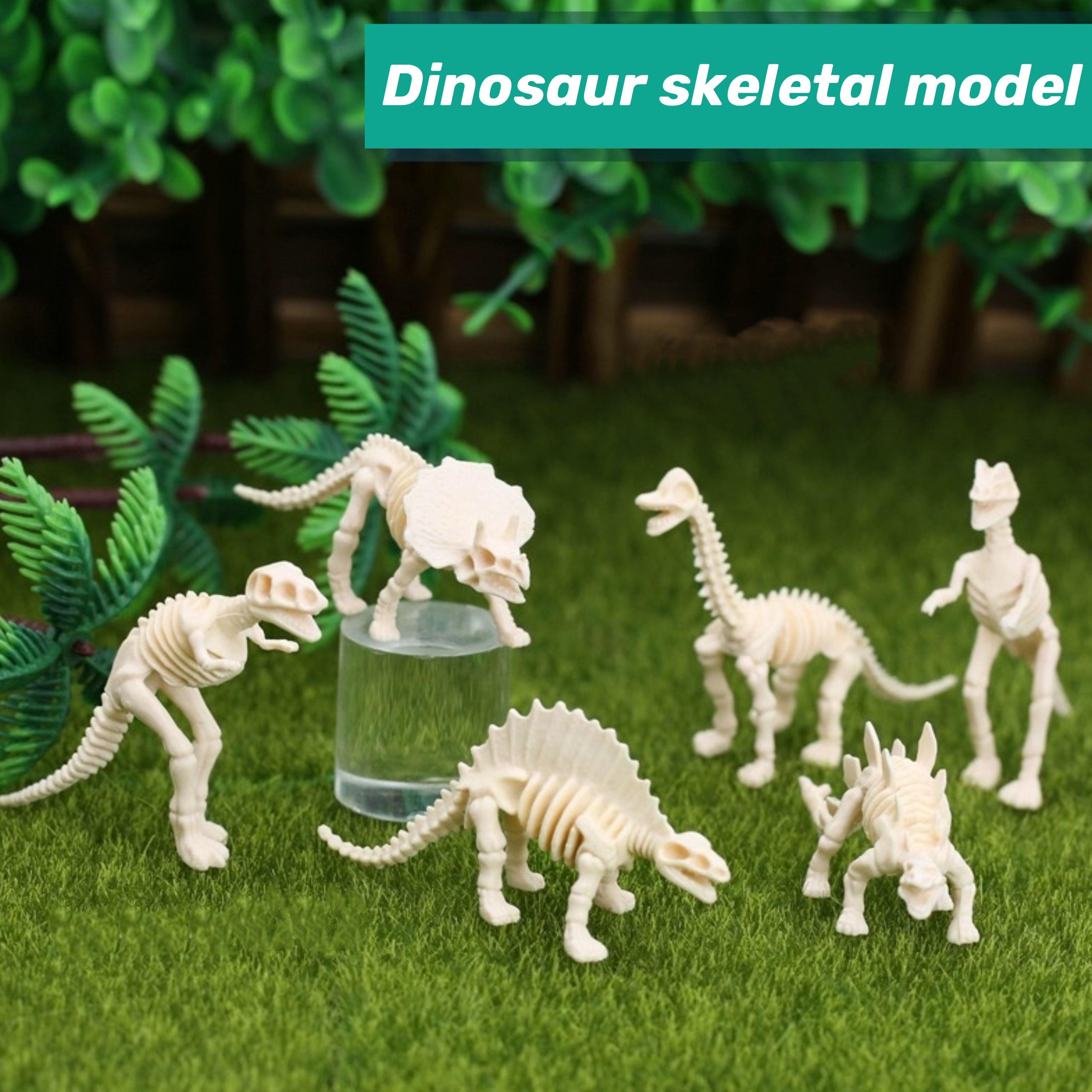 

12pcs Archaeological Excavation Dinosaur Skeleton Educational Toys Dinosaur Bone Model Toy Simulation Dinosaur Skeleton Skeleton Educational Toy, Simulation Dinosaur Skeleton Children's Birthday Gift