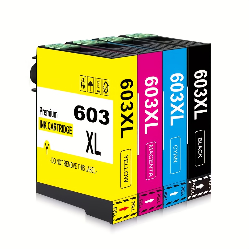 E-shop 603XL Tintenpatronen Kompatibel für Epson 603 XL Tintenpatronen für Home XP-2100 XP-2150 XP-3100 XP-3105 XP-3150 XP-4100 XP-4155 Workforce