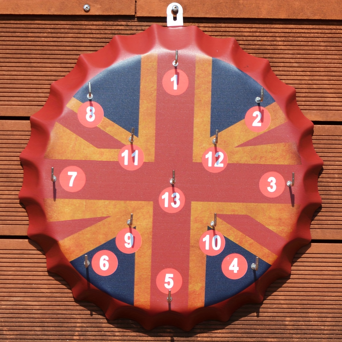 Ringer Darts Toss Game - Indoor Outdoor Hook Ring Toss Set, Hook Ring Toss Game - Yard Hooky Ring Tossing Games - Hookie Wall Game Indoor & Outdoor Family Fun - Home, Party, Office, Camping & Backyard Games.