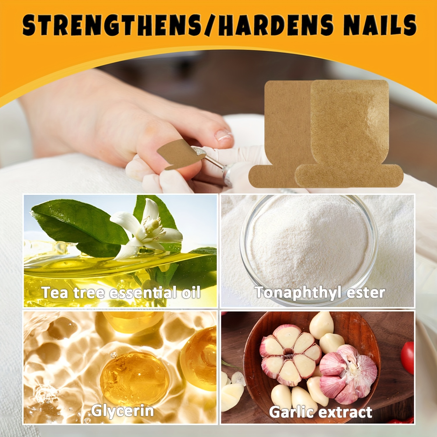 Extra Strength Nail Fungus Patches Fast acting Temu