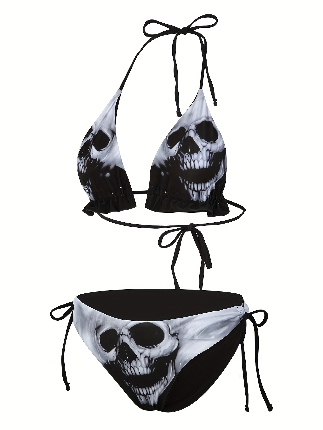 New Factory Wholesale European and American Fashion Printed Bikini Swimwear Show Sexy Curves