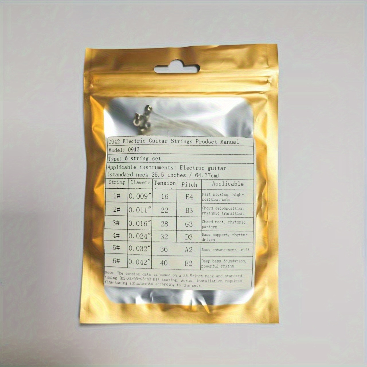 TEMU High-quality , 6-string , Classic Strings 1046 , 0942