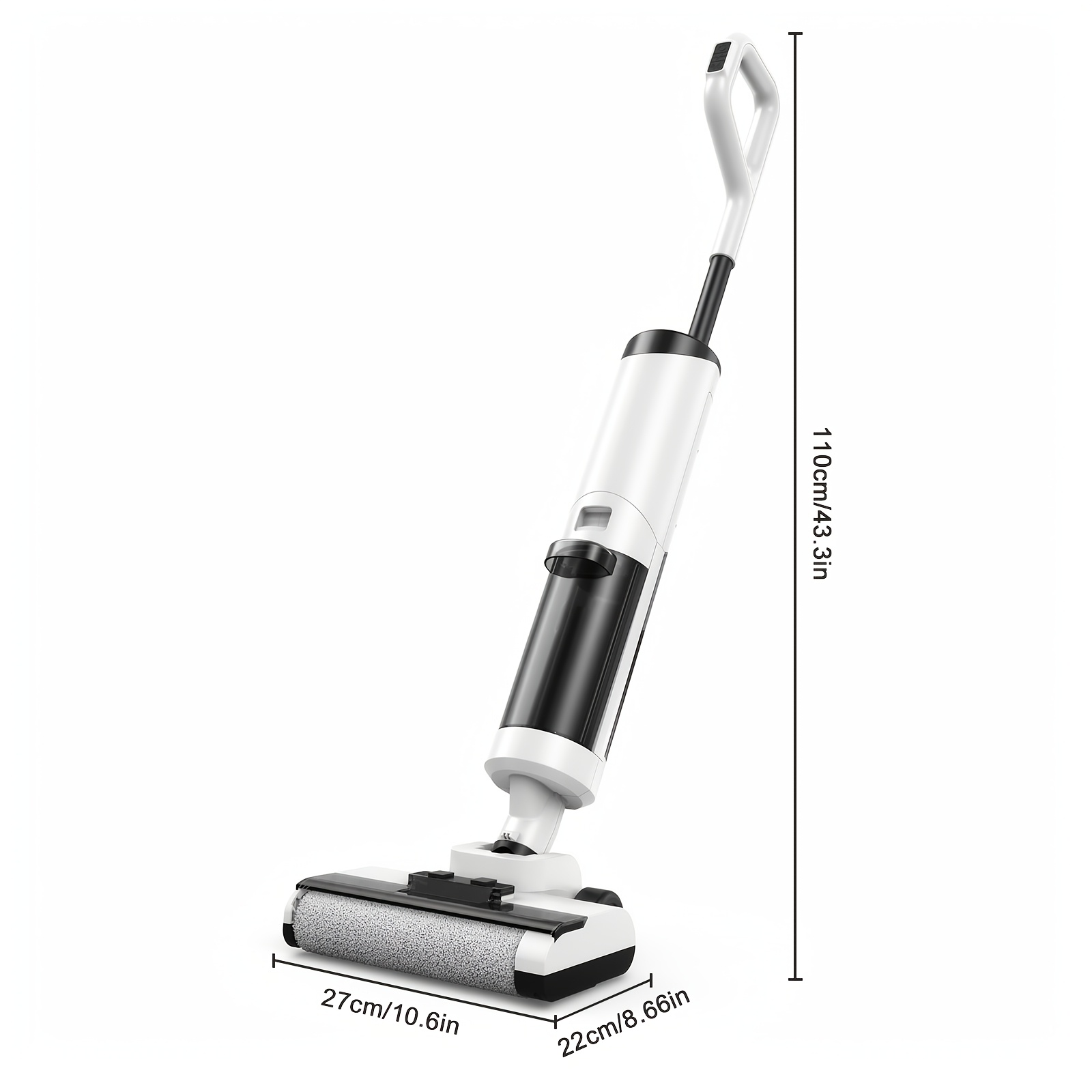 Image of Inse D1 Wet And Dry Vacuum And Mop -one Machine - Lightweight, One-button Self-cleaning, -to-edge Cleaning, 28000pa High , , Superior Cleaning Power, No Tangling, Household Intelligent Floor Scrubber