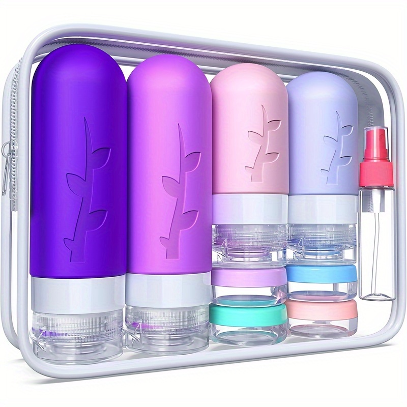 travel bottle suitable toiletries silicone