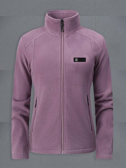 new autumn and winter fleece jackets for women plus size zip up warm vests thickened and cozy sports casual outerwear