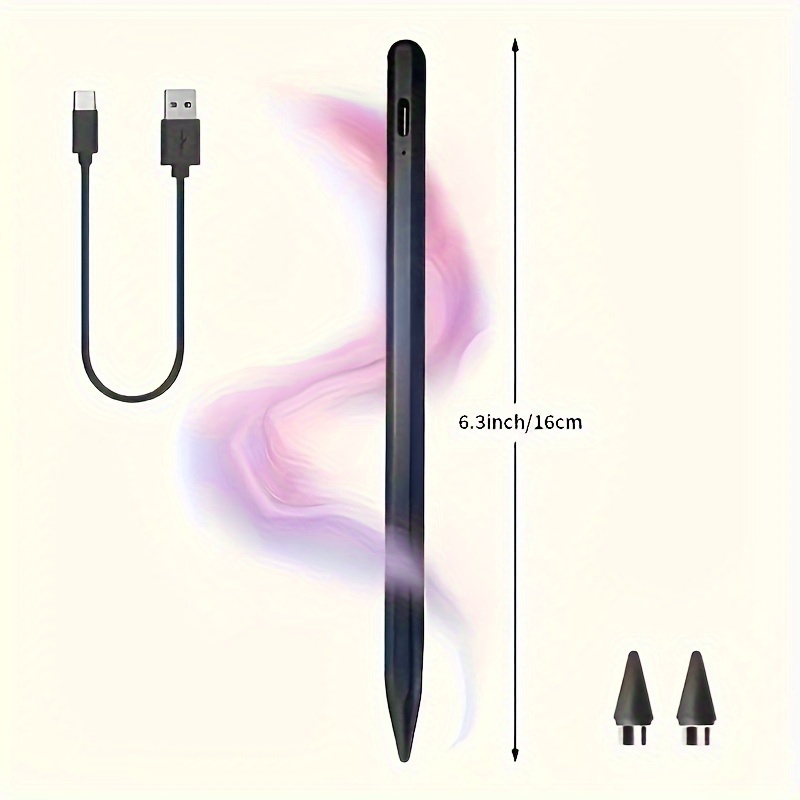 TEMU Multi-device Stylus Pen - - Stylus For Ipad, Android, Windows Tablets & Smartphones - Compatible With Ipad Air 2, Tab, Fire, Smartphones - No