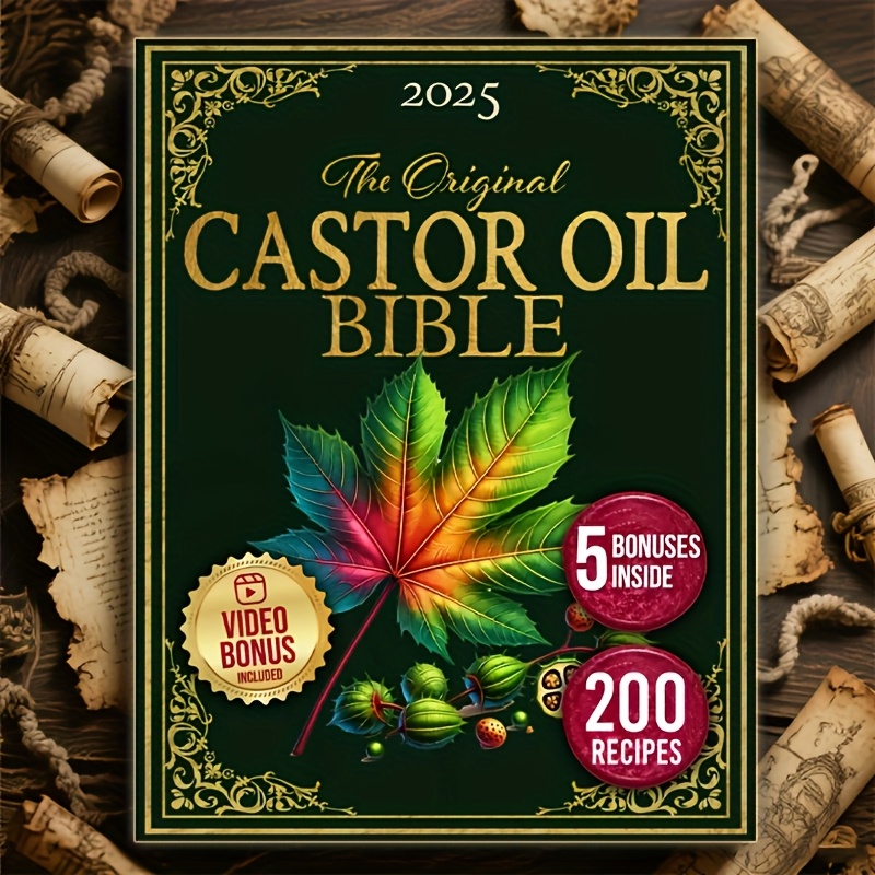 castor oil  : time-tested natural   for skin, hair,  , detox, and   with ancient beauty recipes and   healing   2