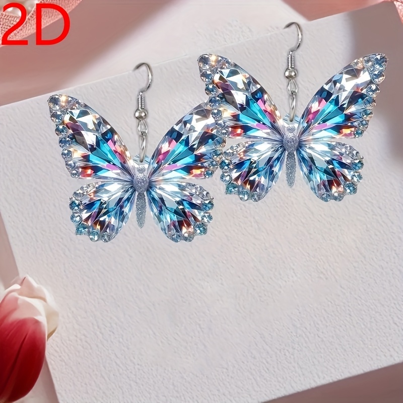 2d Flat - 2d Valentine's Day Pendant - Exquisite, Elegant, Lightweight Acrylic Design | Perfect Gift For Women, Daily Wear, Party, Holiday