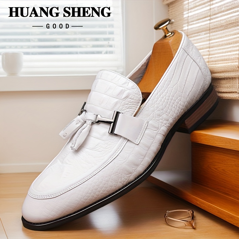 crocodile shoes for men sold on Temu United States