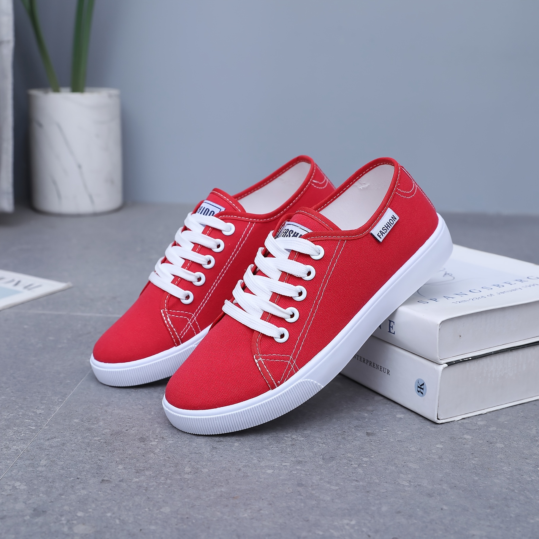 Women's Spring Slip- Sneakers & Loafers - Breathable Mesh Sneakers with Thickened Anti-Slip Sole, Cushioned Insole & Outsole, Round Toe Comfortable Casual Footwear Suitable for Gym, Office, Casual Attire, Women Shoes