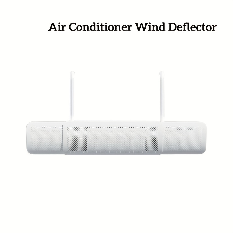 Deflector reglabil pentru aer condiționat, conceput pentru a redirecționa fluxul de aer, panou rotativ la 180°