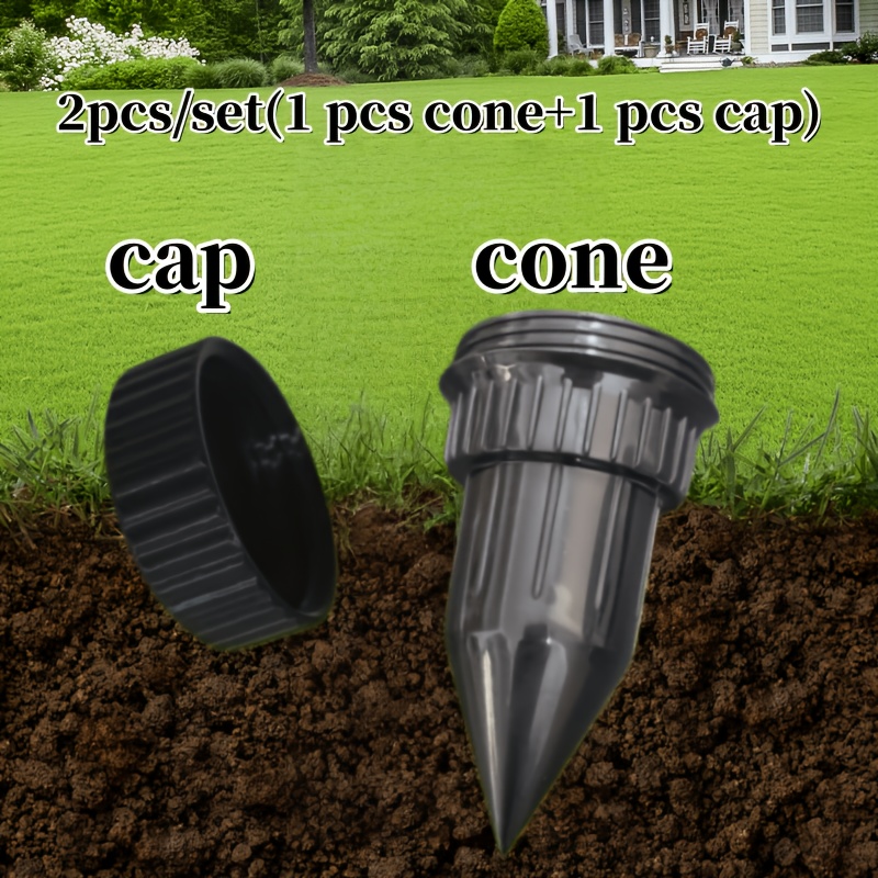Sprinkler Key Hideaway - Realistic Key Storage Container, Secure Holder For Keys, Suitable For Outdoor Gardens, Lawns, And - Waterproof And Corrosion-resistant, Easy To Bury In Grass And Gardens