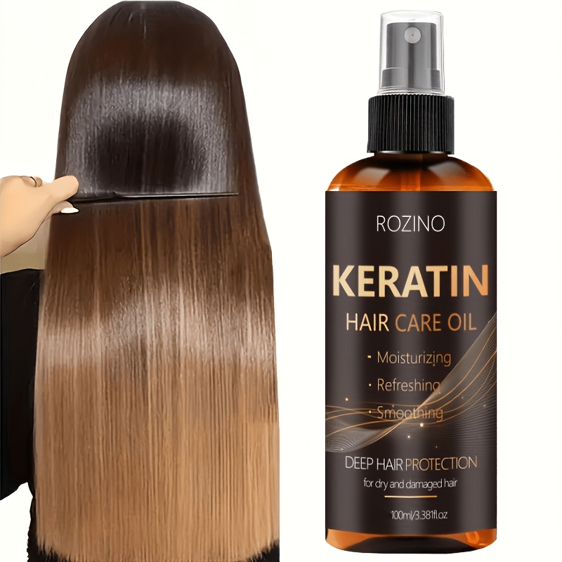 Image of 10-in-1 Keratin Ultra-moisturizing Refreshing Oil-control No-rinse Hair 100ml, Contains Keratin Hair Care Ingredients, Instantly Smoothes Frizz With , Eliminates , , Split Ends