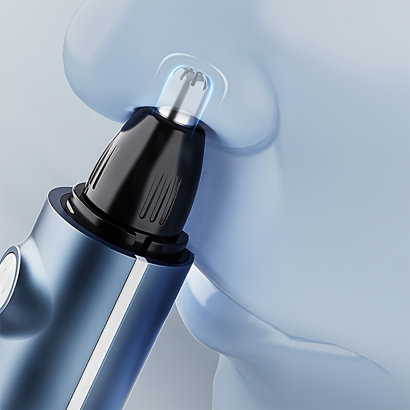nose hair trimmer non   nose hair   double   blade easy to clean eyebrow trimming tools   rechargeable nose hair trimmer eyebrow trim   kit long   short charging time easy to carry Product details 4