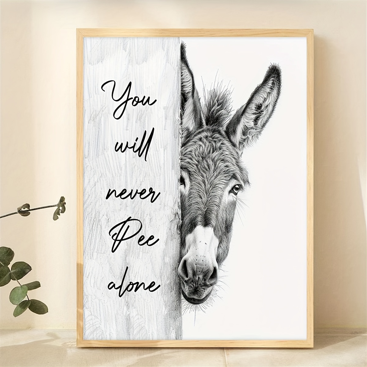 

[top-] 12x16" Art - 'you'll Pee ' Decor, For , For , , &