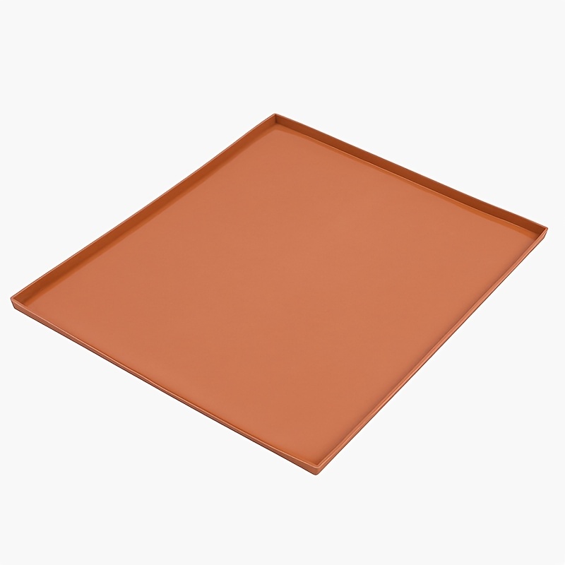 TEMU 1pc Rouleau à Gâteaux en Silicone 30 X 25Cm, Plateau de Cuisson pour Rouleaux, Ustensiles de Cuisson Résistants à la Chaleur de Qualité