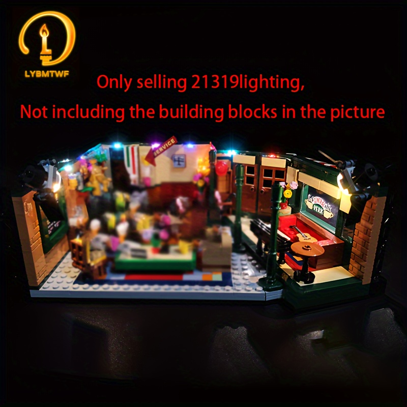 Led Lighting Kit Building Blocks 21319 Compatible Building Blocks