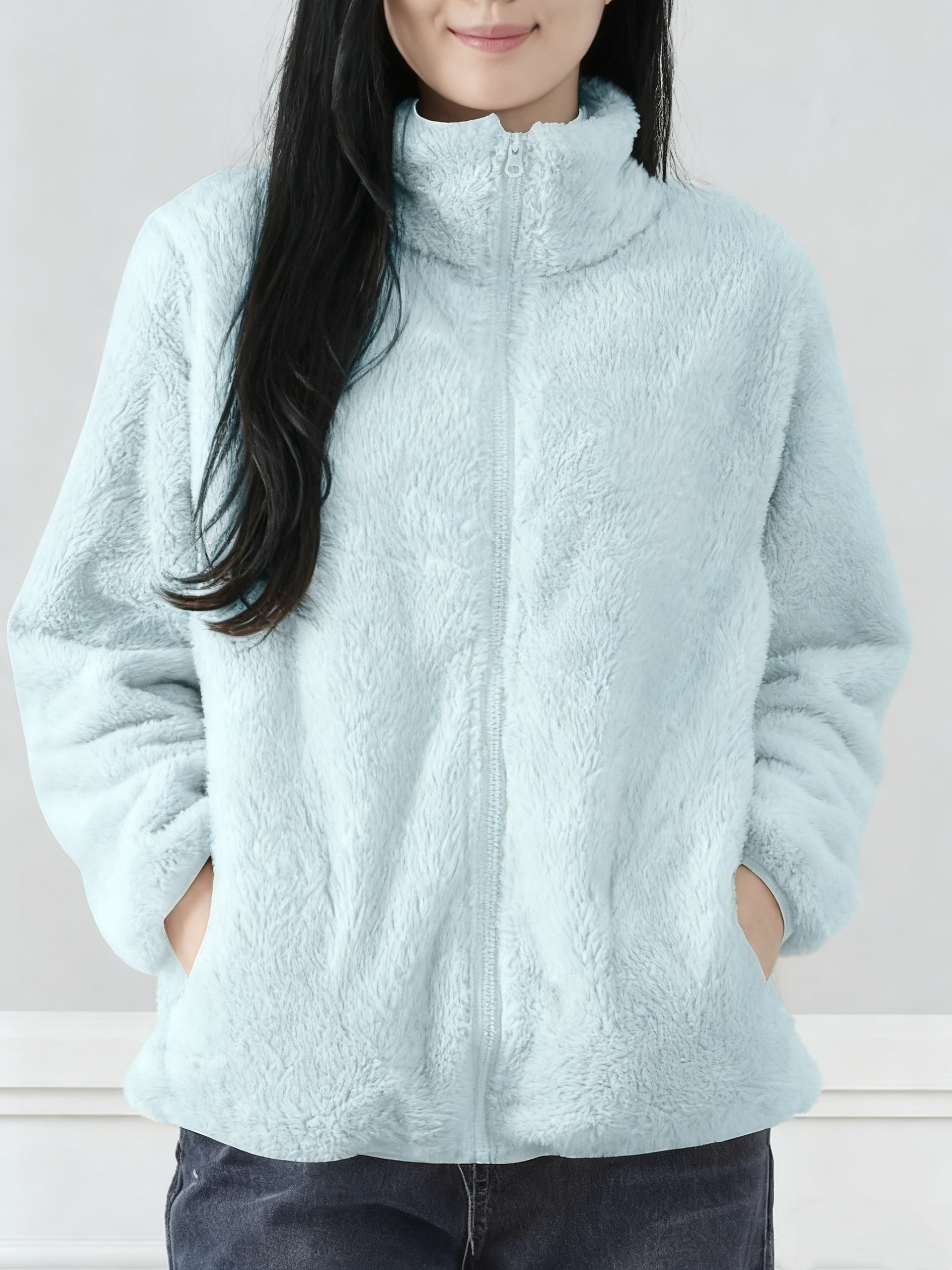Stylish Women's Fleece Jacket