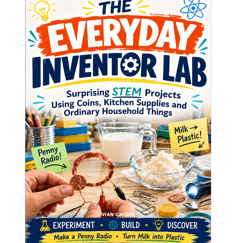 TEMU Sneaky Uses For Everyday Things: Turn A Penny Into A Radio, Change Milk Into Plastic, And Make A Dozen Stem Projects With Ordinary Items â A