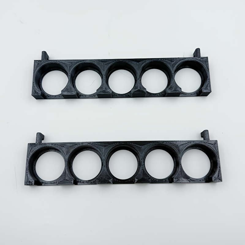 TEMU 2pcs Paint Storage Racks, Paint Display Stands/suitable For Paint Pots (12ml/18ml)/compatible With 5mm Hole Board/space-saving, For Organizing