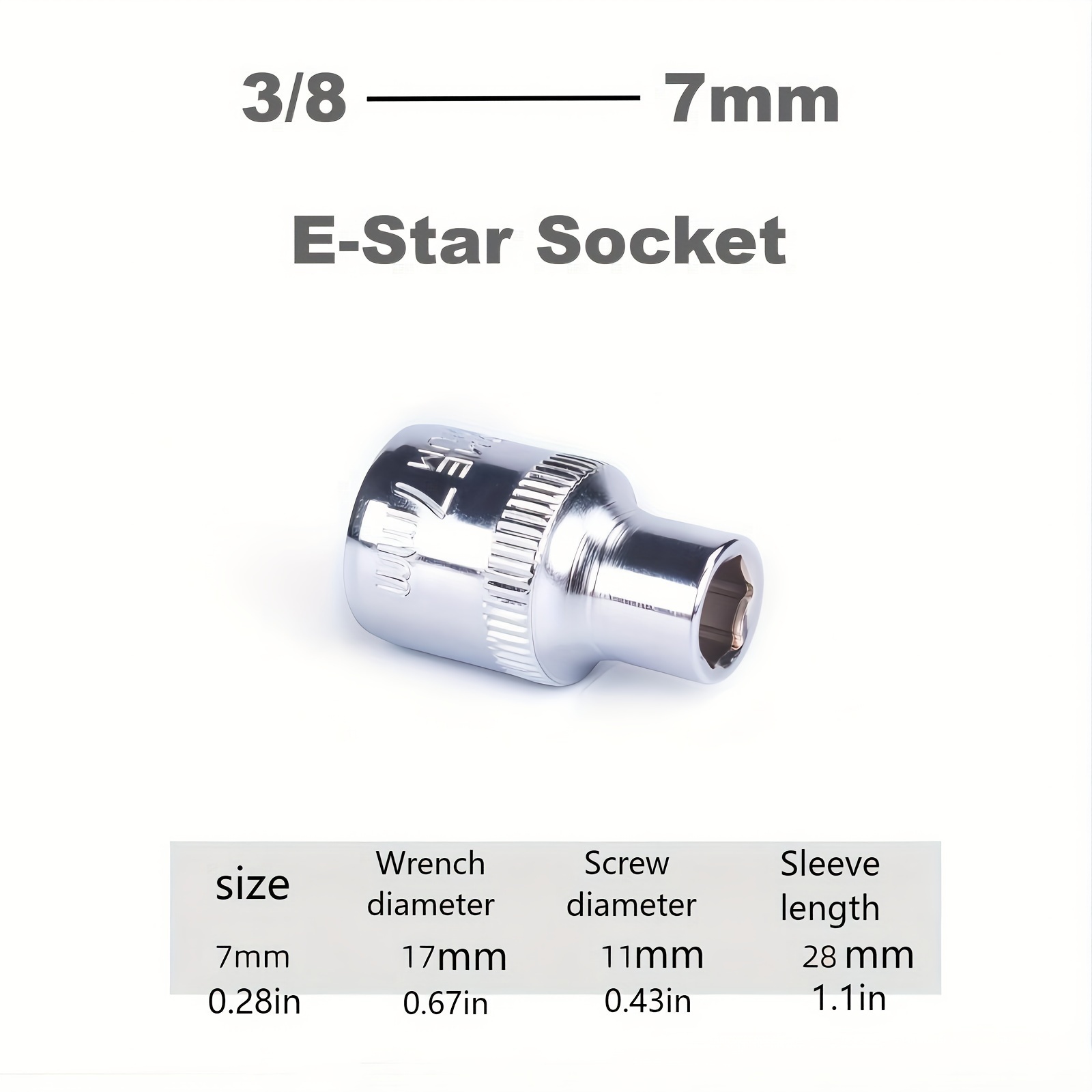 17mm deals torx socket