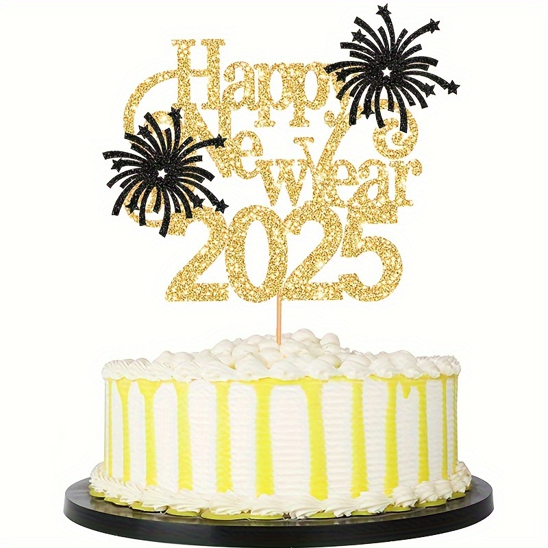 

1pc New 2025 , Decoration For New 's , First , , No , Non-electric