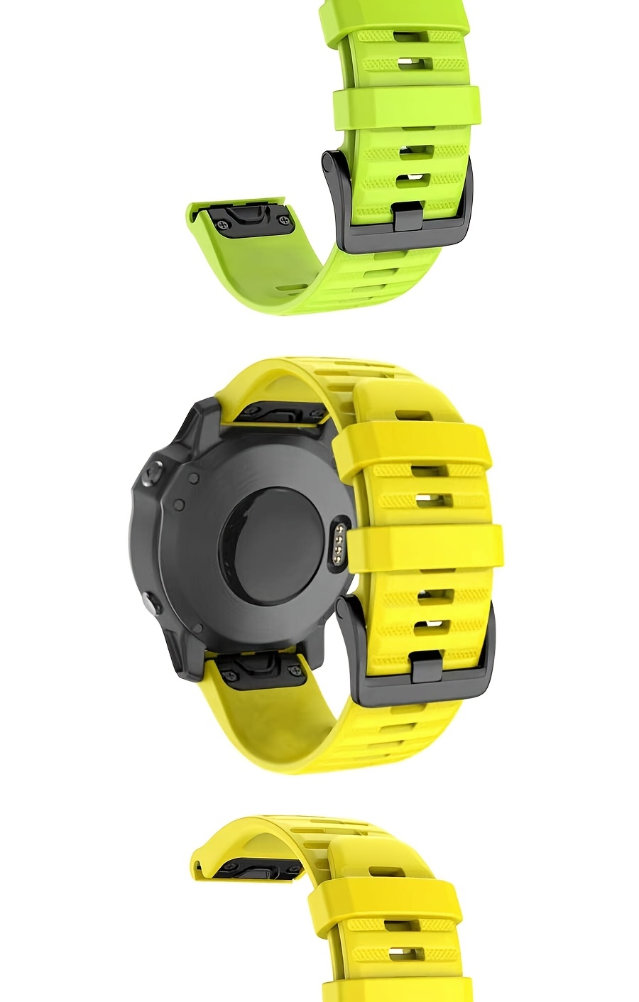 26mm, 22mm, 20mm Silicone Watch Band Straps for Garmin Fenix 6X 6 6S Pro 7X 7 Easyfit Wristband Fenix 5 5X 5S Plus Smartwatch Bracelet, Smartwatch Replacement Strap, Smartwatch Accessories, Smartwatch Strap