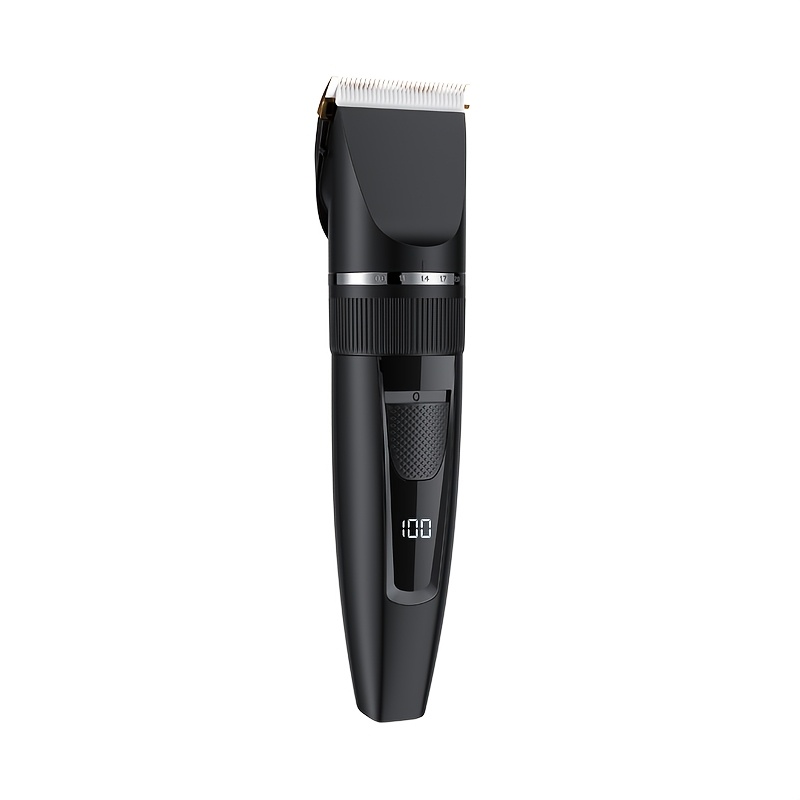 item picture feiyba professional hair clipper for barbers beard trimmer and shaver rechargeable electric hair trimmer mens grooming device cordless hair clipper perfect gift   present option