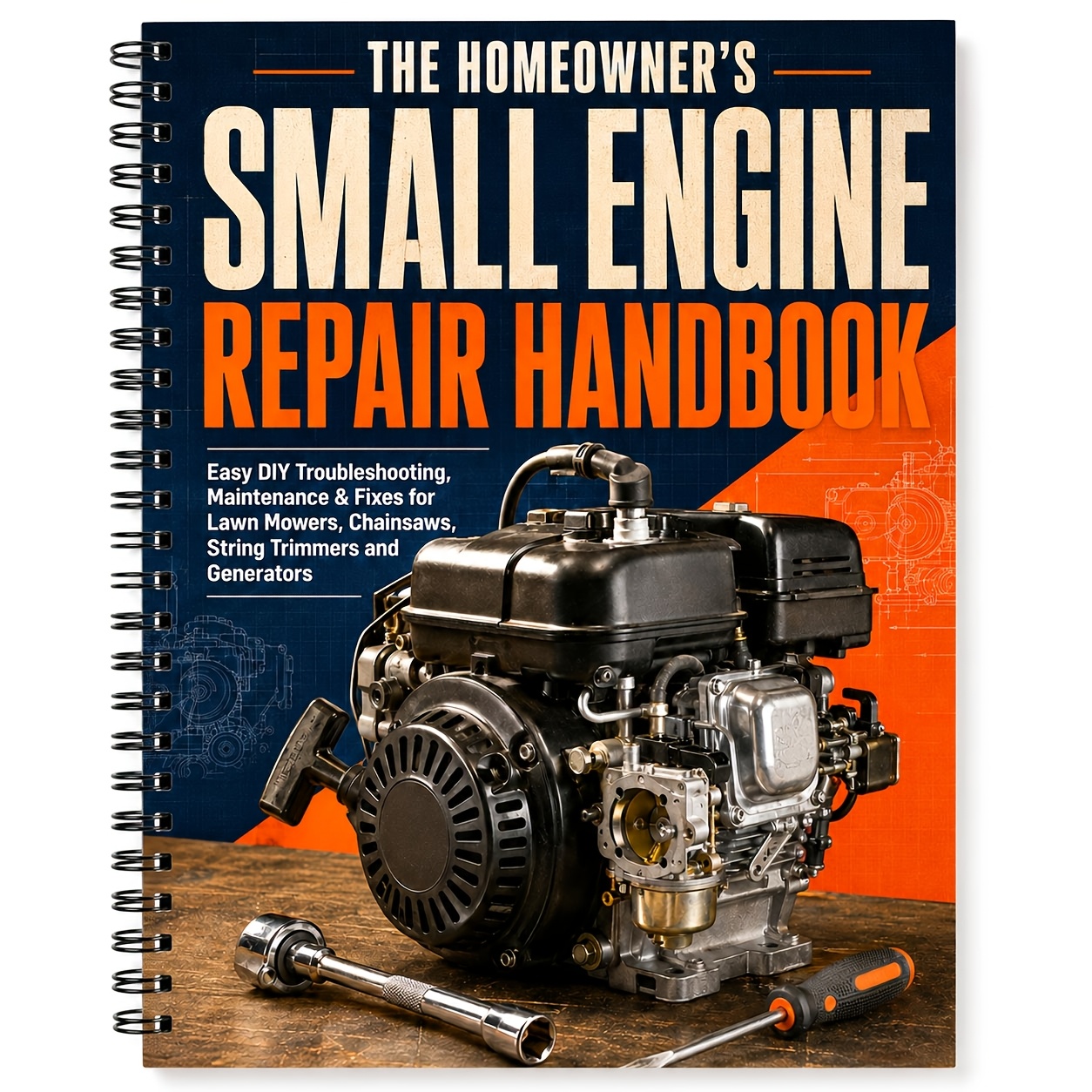 TEMU The Homeowner Small Engine Repair Handbook: Easy Troubleshooting, Maintenance, And Fixes For Lawn Mowers, Chainsaws, String Trimmers, And