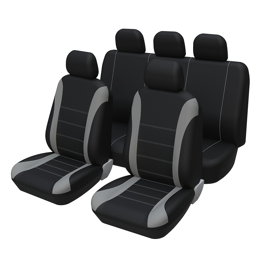 TEMU Five-seater Car Seat Cover, For , For Five-seater Cars, Off-road Suvs, Car Seat Covers For Pickup Trucks