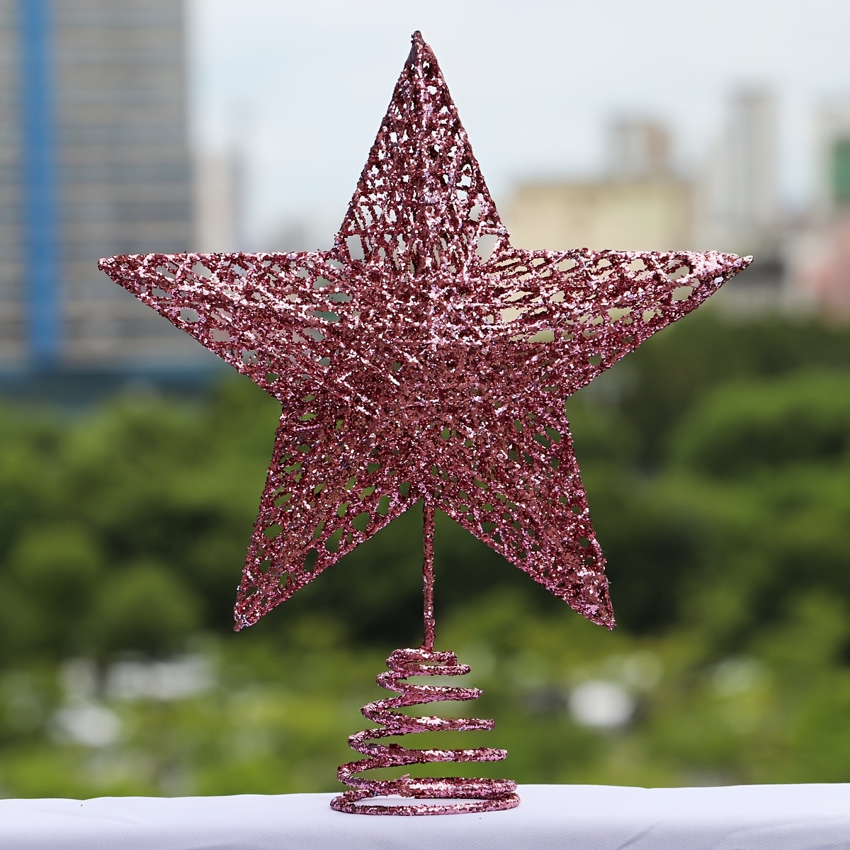 

Star Christmas Tree Topper - Non-electric, Holiday & New Year Decorations, Ideal For Home & Party Supplies