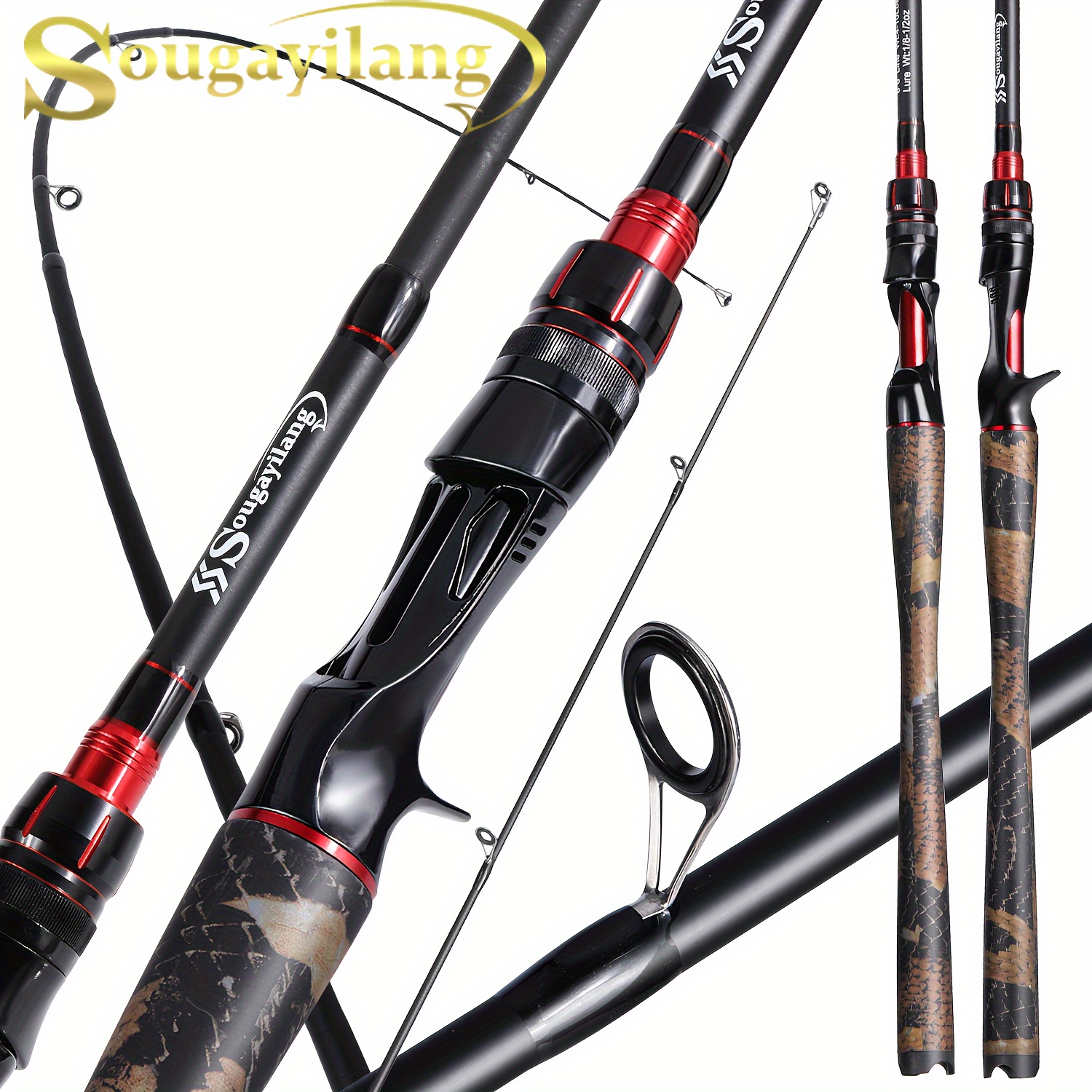

Sougayilang Fishing Rod Carbon Fiber Carp Rods For Fishing Ultra Light Casting Rod And Pike Spinning