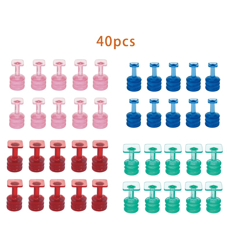 TEMU 40pcs Of Adhesive Tabs For Removing Dents, Tools For Auto Paintless Dent Repair, And Maintenance Tools For Vehicle Bodies