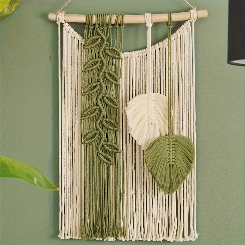 Handmade Cotton Macrame Wall Hanging - Braided Lovers