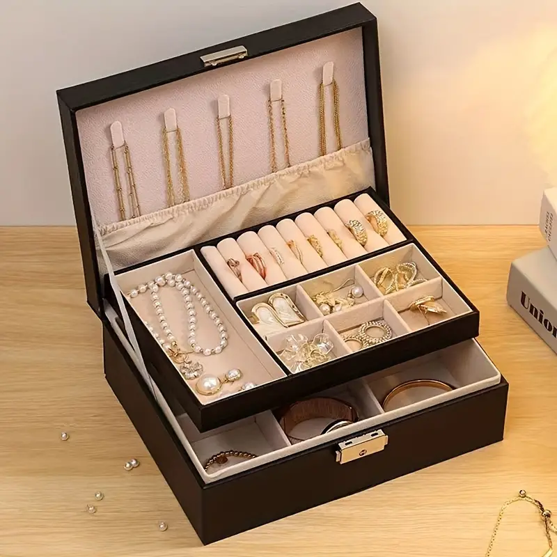 Light Luxury Jewelry High-end Drawer Lockers, Elegant Upscale For ...