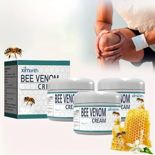 3pcs bee joint cream lumbar spine hand joint houlder and neck massage care cream 1 06oz pcs