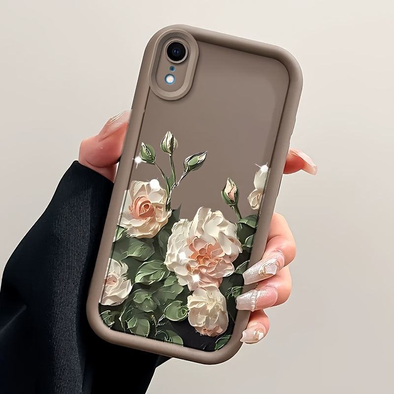 TEMU Phone Case - Soft Tpu Shockproof Back Cover For Iphone Xr Featuring A Design, Providing Full Protection For Device
