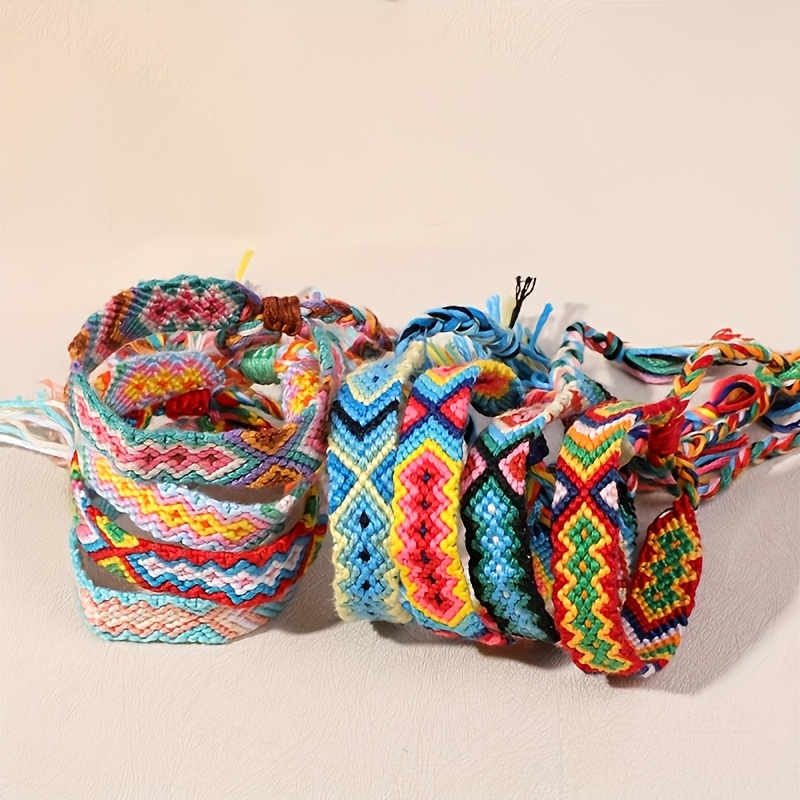 2pc Handwoven Bracelet Set, Unique Daily Wear Gift
